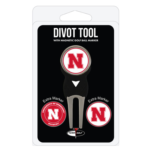 Nebraska Cornhuskers Golf Divot Tool Pack
