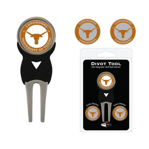 Texas Longhorns Golf Divot Tool Pack