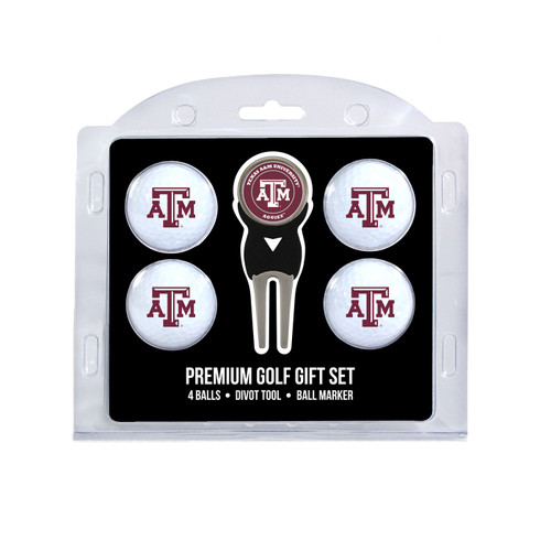 Texas A&M Aggies Golf Ball Gift Set