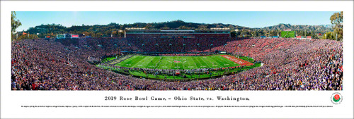 Ohio State Buckeyes vs. Washington Huskies 2019 Rose Bowl Game Panorama