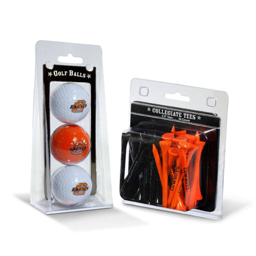 Oklahoma State Cowboys Golf Ball & Tee Pack