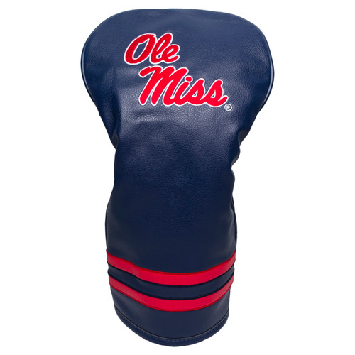 Mississippi Rebels Vintage Golf Driver Headcover