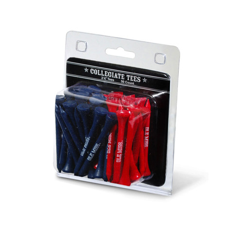 Mississippi Rebels 50 Golf Tee Pack