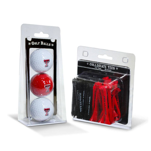 Texas Tech Red Raiders Golf Ball & Tee Pack