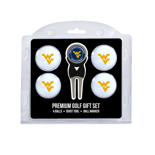 West Virginia Mountaineers Golf Ball Gift Set