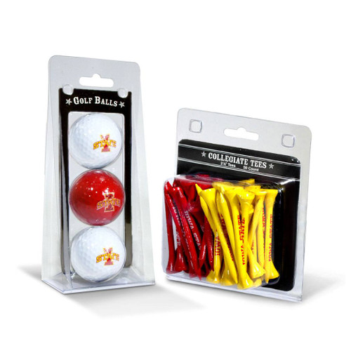 Iowa State Cyclones Golf Ball & Tee Pack