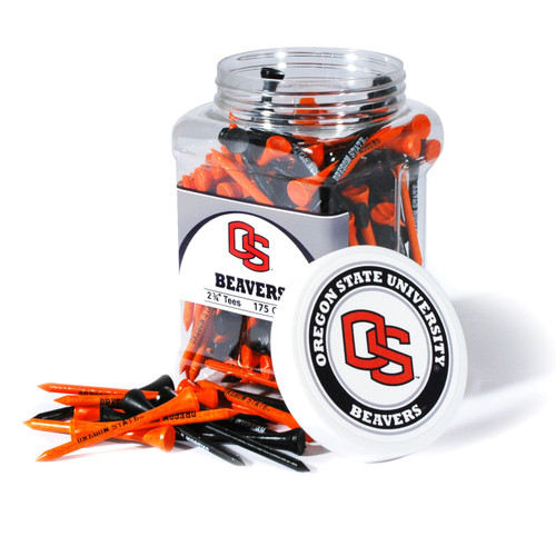 Oregon State Beavers 175 Golf Tee Jar