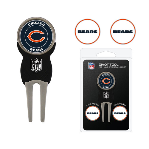 Chicago Bears Golf Divot Tool Pack