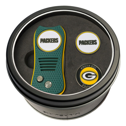 Green Bay Packers Switchfix Golf Divot Tool, Hat Clip, & Ball