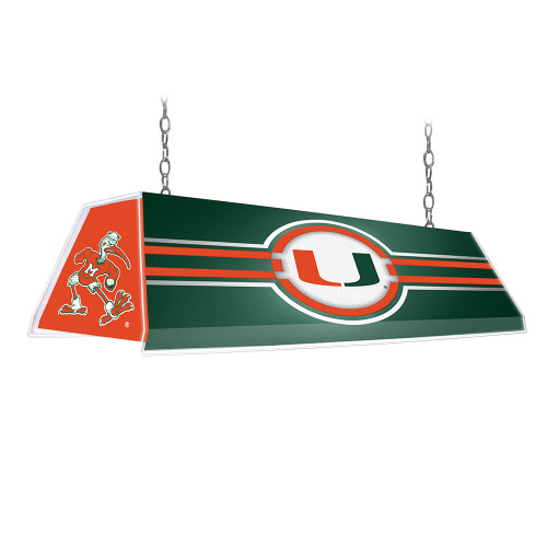 Miami Hurricanes Edge Glow Pool Table Light