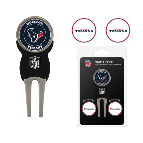 Houston Texans Golf Divot Tool Pack