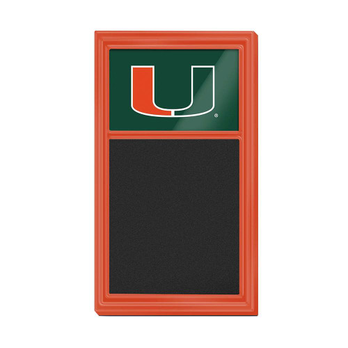 Miami Hurricanes Chalk Note Board