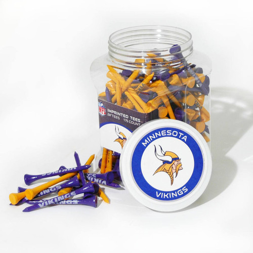 Minnesota Vikings 175 Golf Tee Jar