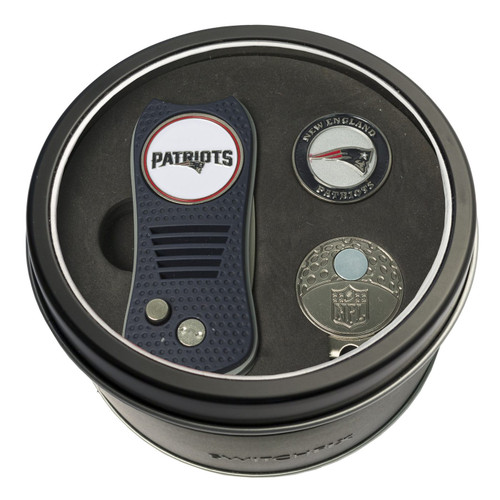 New England Patriots Switchfix Golf Divot Tool, Hat Clip, & Ball Marker