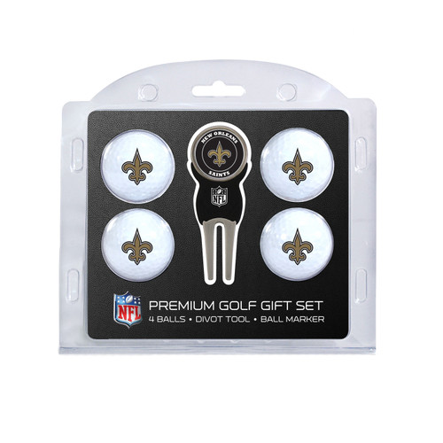 New Orleans Saints Golf Ball Gift Set