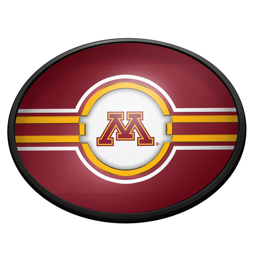 Minnesota Golden Gophers Oval Slimline Lighted Wall Sign