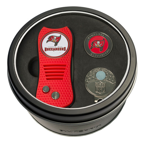 Tampa Bay Buccaneers Switchfix Golf Divot Tool, Hat Clip, & Ball Marker