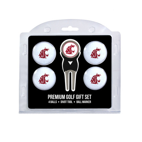 Washington State Cougars Golf Ball Gift Set