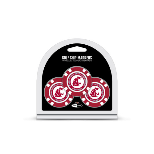Washington State Cougars Golf Chip Ball Markers