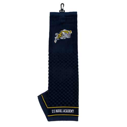 Navy Midshipmen Embroidered Golf Towel