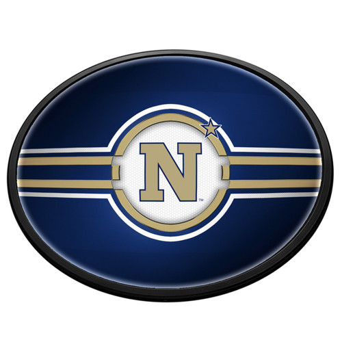 Navy Midshipmen Oval Slimline Lighted Wall Sign