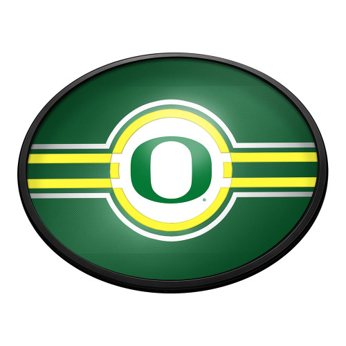 Oregon Ducks Oval Slimline Lighted Wall Sign