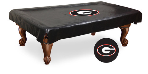 Georgia Bulldogs NCAA Pool Table Cover