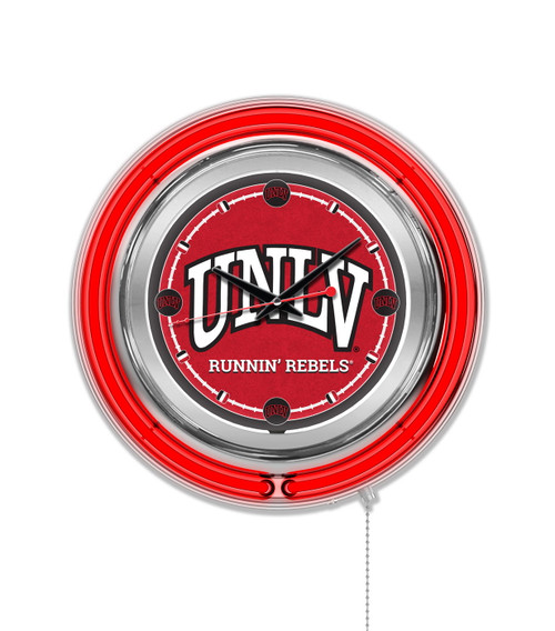 UNLV Rebels Neon Clock