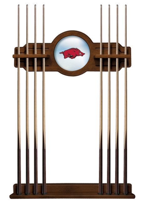 Arkansas Razorbacks Pool Cue Rack