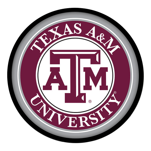 Texas A&M Aggies Modern Disc Wall Sign