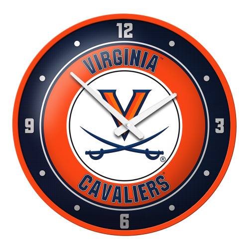 Virginia Cavaliers Modern Disc Wall Clock