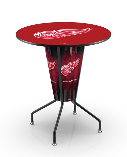 Detroit Red Wings Indoor Lighted Pub Table