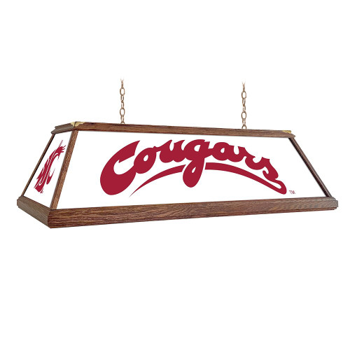 Washington State Cougars Premium Wood Pool Table Light