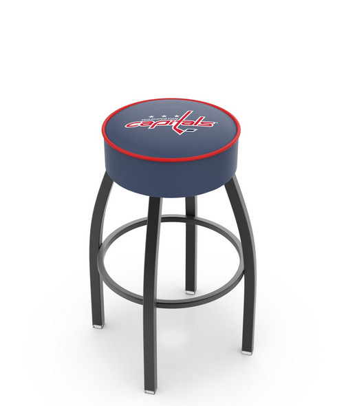 Washington Capitals Black Base Swivel Bar Stool