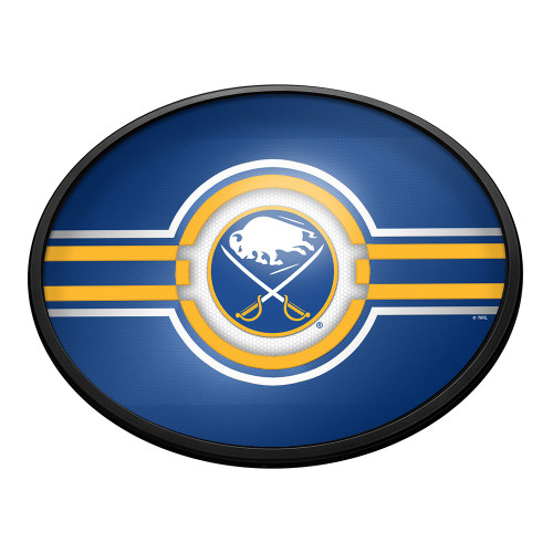 Buffalo Sabres Oval Slimline Lighted Wall Sign