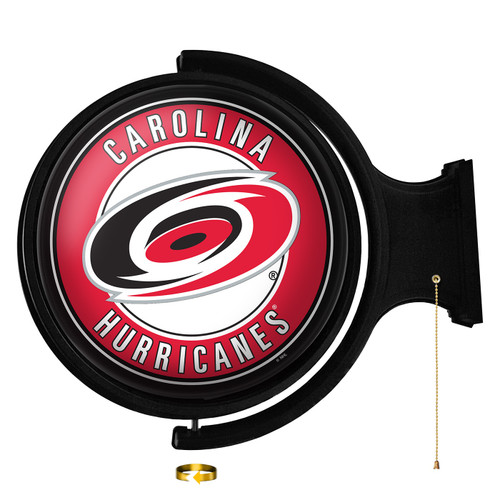 Carolina Hurricanes Round Rotating Lighted Wall Sign