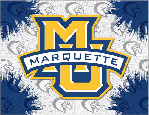 Marquette Golden Eagles Logo Canvas Print