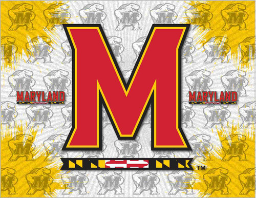 Maryland Terrapins Logo Canvas Print