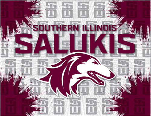 Southern Illinois Salukis Logo Canvas Print