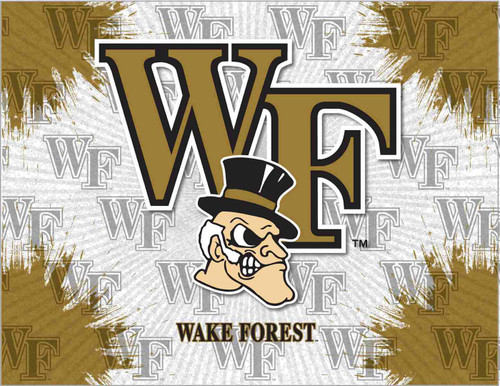 Wake Forest Demon Deacons Logo Canvas Print