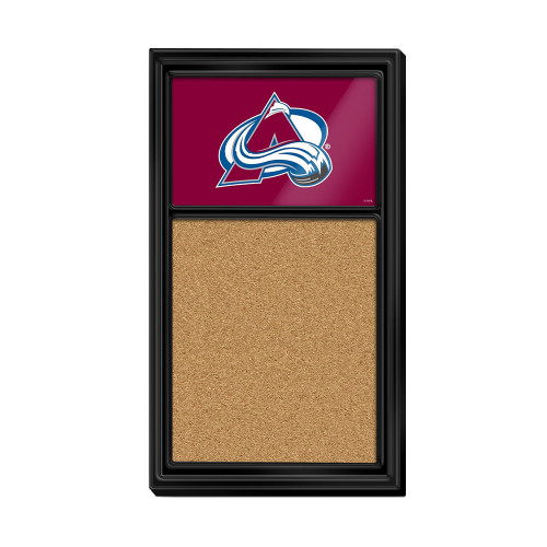 Colorado Avalanche Cork Note Board