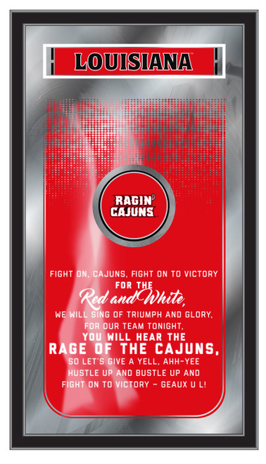 Louisiana Lafayette Ragin' Cajuns Fight Song Mirror