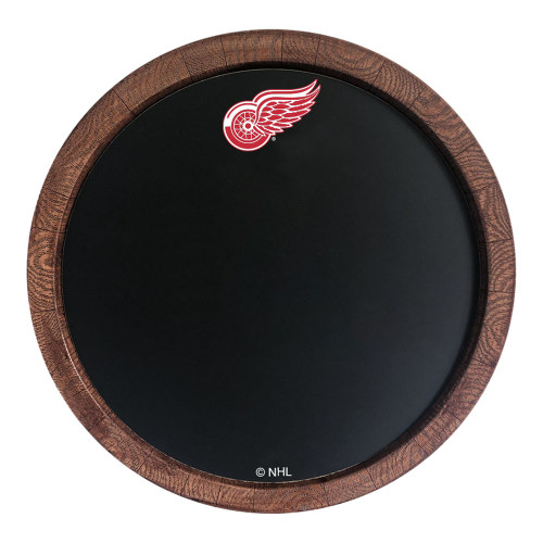 Detroit Red Wings Chalkboard ""Faux"" Barrel Top Sign