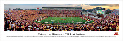 Minnesota Golden Gophers Football Unframed Panorama