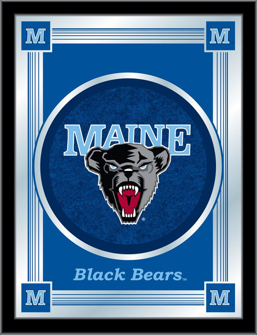 Maine Black Bears Logo Mirror
