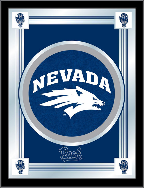 Nevada Wolf Pack Logo Mirror