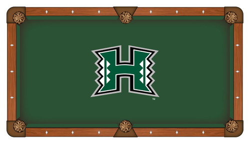 Hawaii Warriors Pool Table Cloth