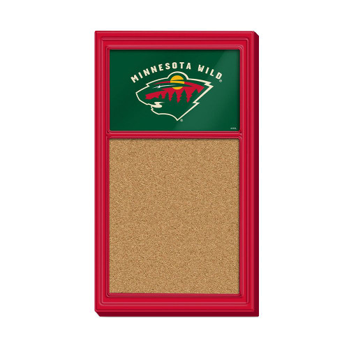 Minnesota Wild Cork Note Board