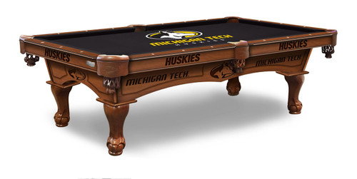 Michigan Tech Huskies Pool Table