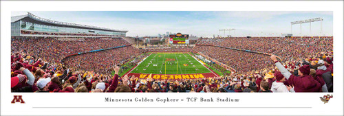 Minnesota Golden Gophers Football End Zone Panorama